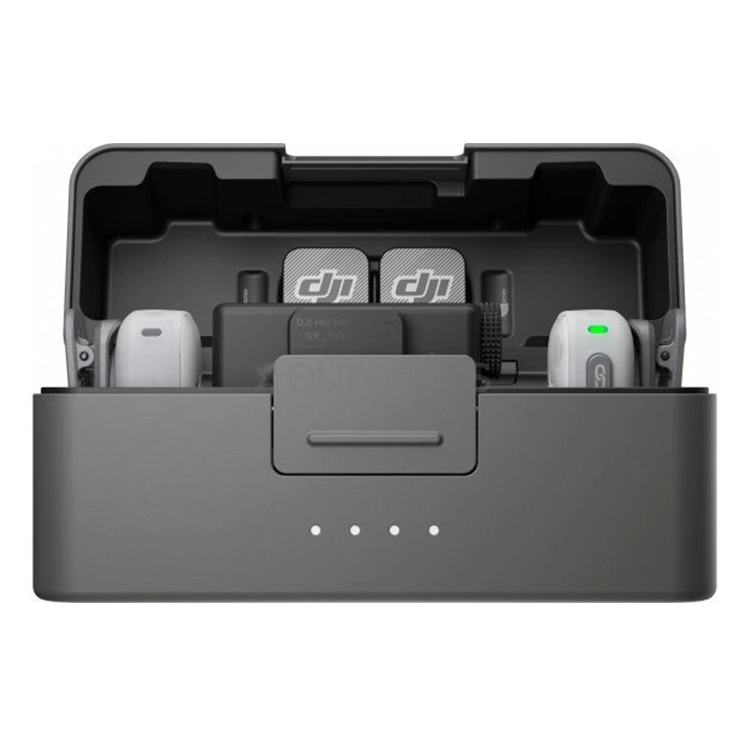 DJI Mic Mini 2S (2 TX + 1 RX + Charging Case), белый - Беспроводной микрофон
