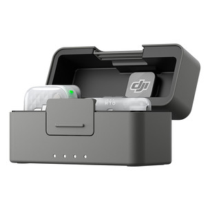 DJI Mic Mini 2S (1 TX + 1 Mobile RX + Charging Case), белый - Беспроводной микрофон