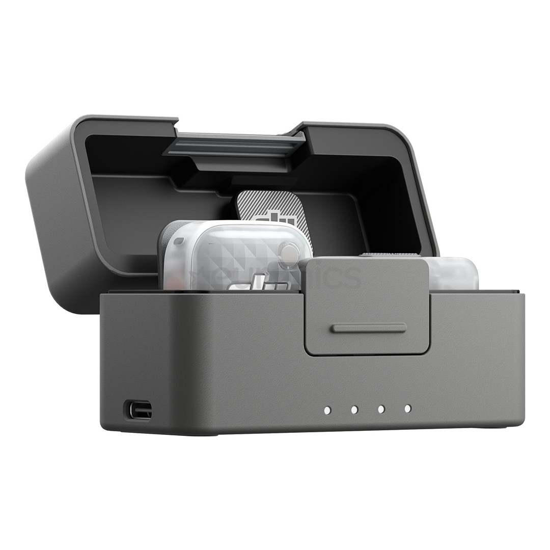 DJI Mic Mini 2S (1 TX + 1 Mobile RX + Charging Case), белый - Беспроводной микрофон
