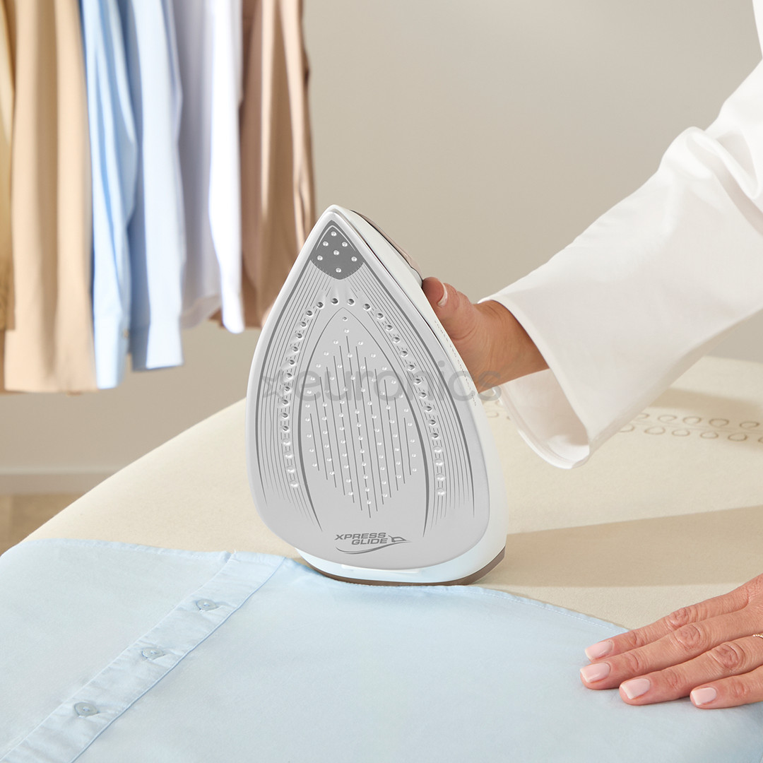Tefal Power Pro Compact 200, 2400 Вт, белый/бежевый/коричневый - Гладильная система
