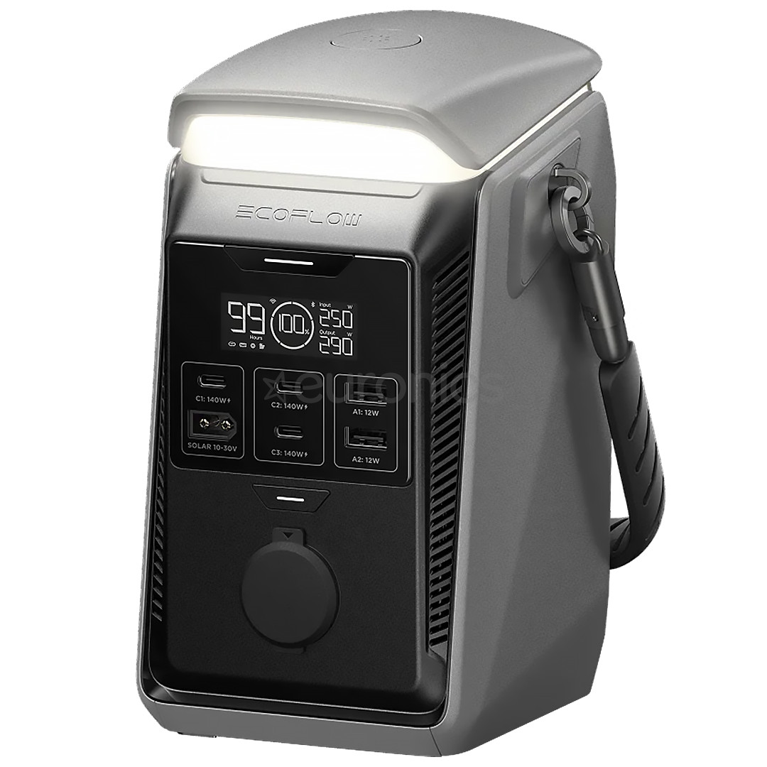 EcoFlow TRAIL Plus 300 DC, 288 Wh, 300 W, hall - Akujaam