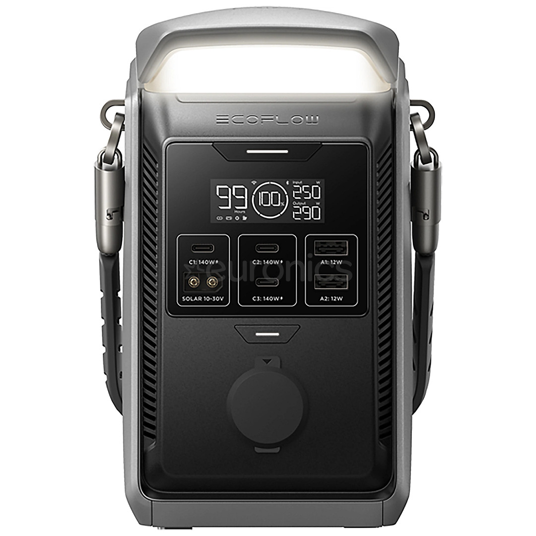 EcoFlow TRAIL Plus 300 DC, 288 Wh, 300 W, hall - Akujaam