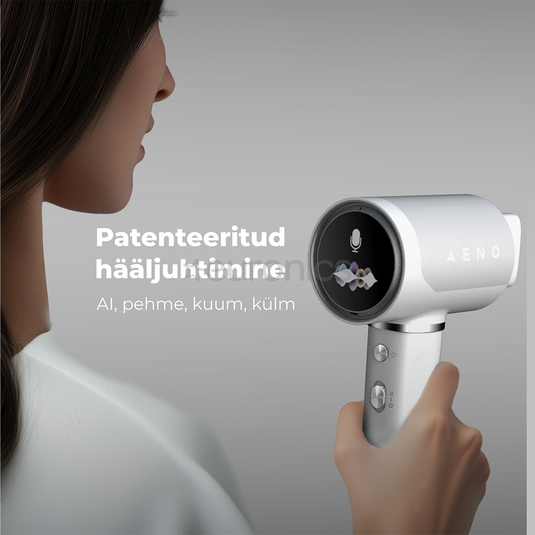 Aeno HD5W AI ProDryer, 1500 W, valge - Föön