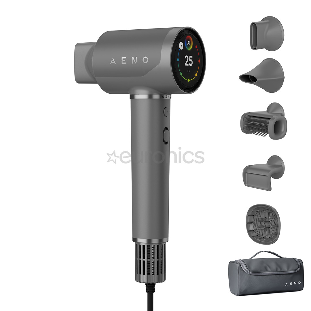 Aeno HD5G AI ProDryer, 1500 W, hall - Föön