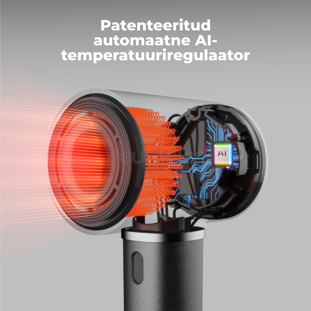 Aeno HD5G AI ProDryer, 1500 W, hall - Föön