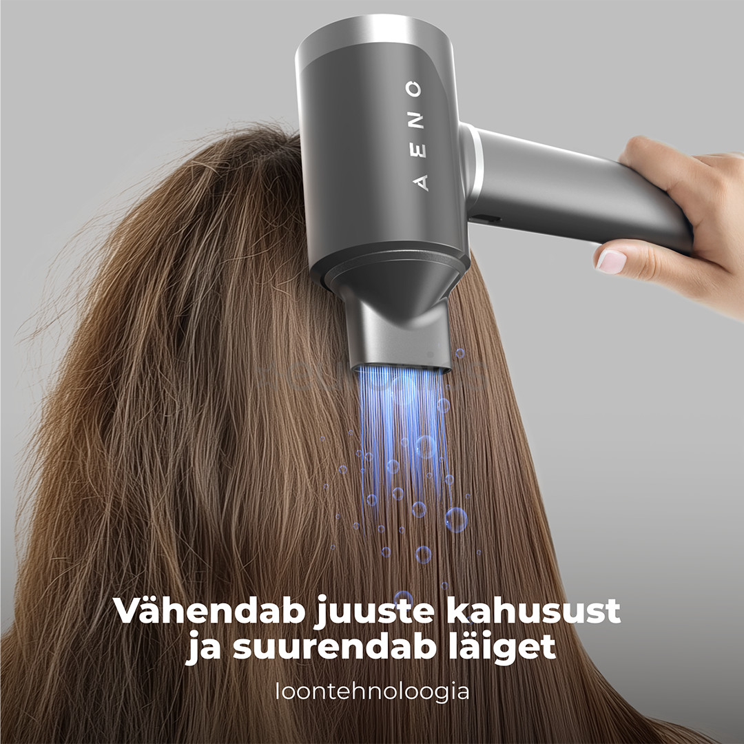 Aeno HD5G AI ProDryer, 1500 W, hall - Föön
