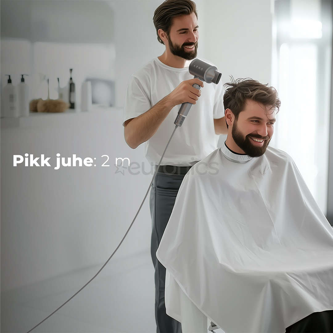 Aeno HD5G AI ProDryer, 1500 W, hall - Föön
