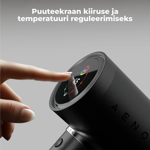 Aeno HD5B AI ProDryer, 1500 W, must - Föön