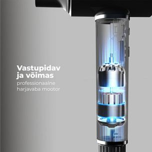 Aeno HD5B AI ProDryer, 1500 W, must - Föön
