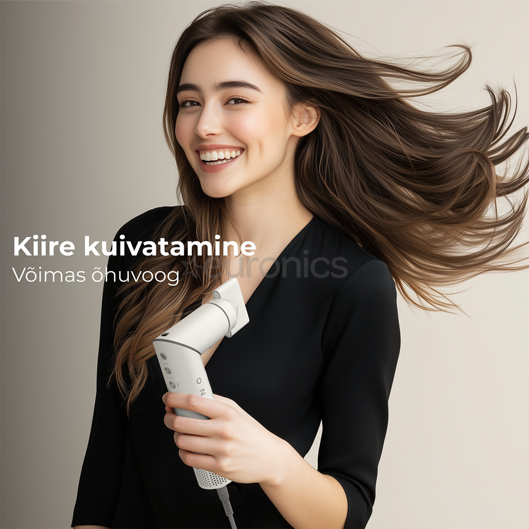 Aeno HS1, 1200 W, valge - Juuste kujundamise seade