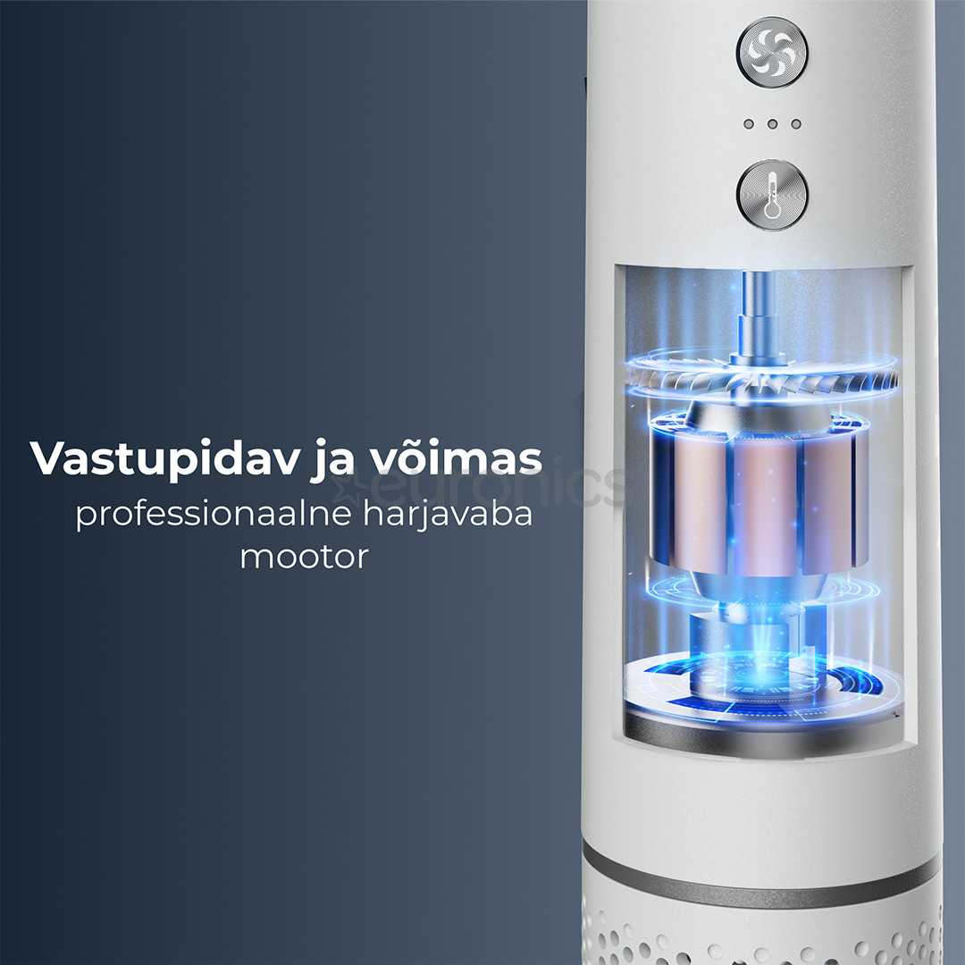 Aeno HS1, 1200 W, valge - Juuste kujundamise seade