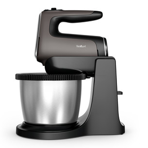 Tefal Powermix Silence, 850 W, tumehall - Käsimikser kausiga