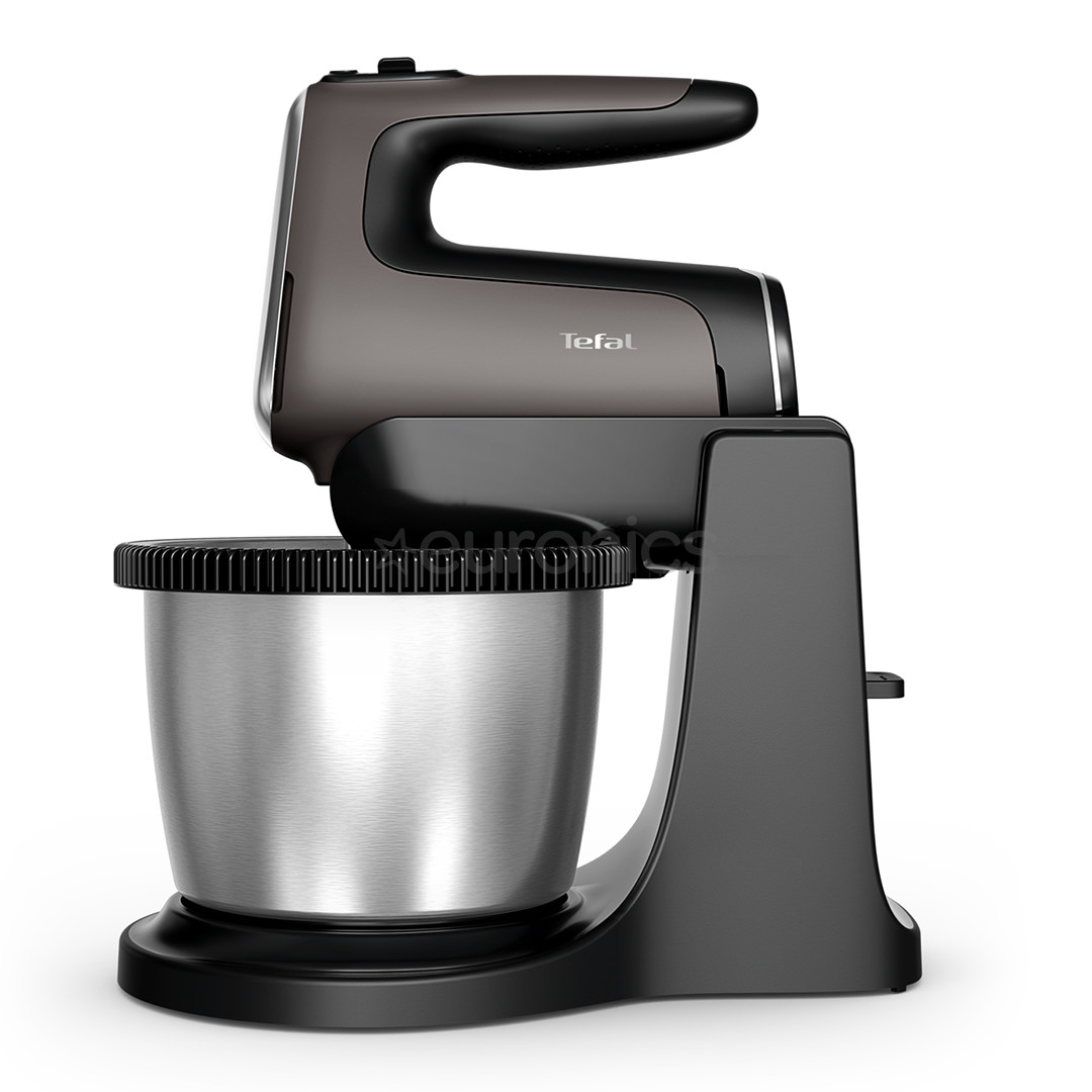 Tefal Powermix Silence, 850 W, tumehall - Käsimikser kausiga