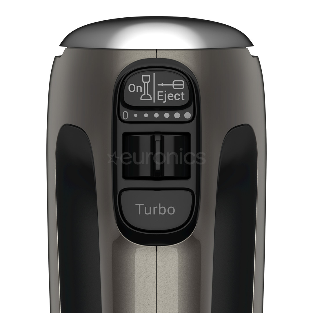 Tefal Powermix Silence, 850 W, tumehall - Käsimikser kausiga