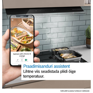 Bosch, Seeria 6, raamita, laius 80.2 cm, must - Integreeritav induktsioonpliidiplaat