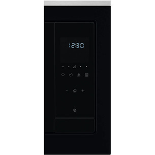 Electrolux 500 series, with grill, 23 L, black - Built-in microwave oven