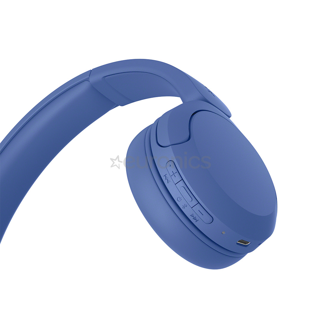 Sony WH-CH530, sinine - Juhtmevabad kõrvaklapid
