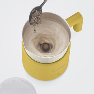 Severin Spuma Lite, 0.4 L, yellow - Induction milk frother