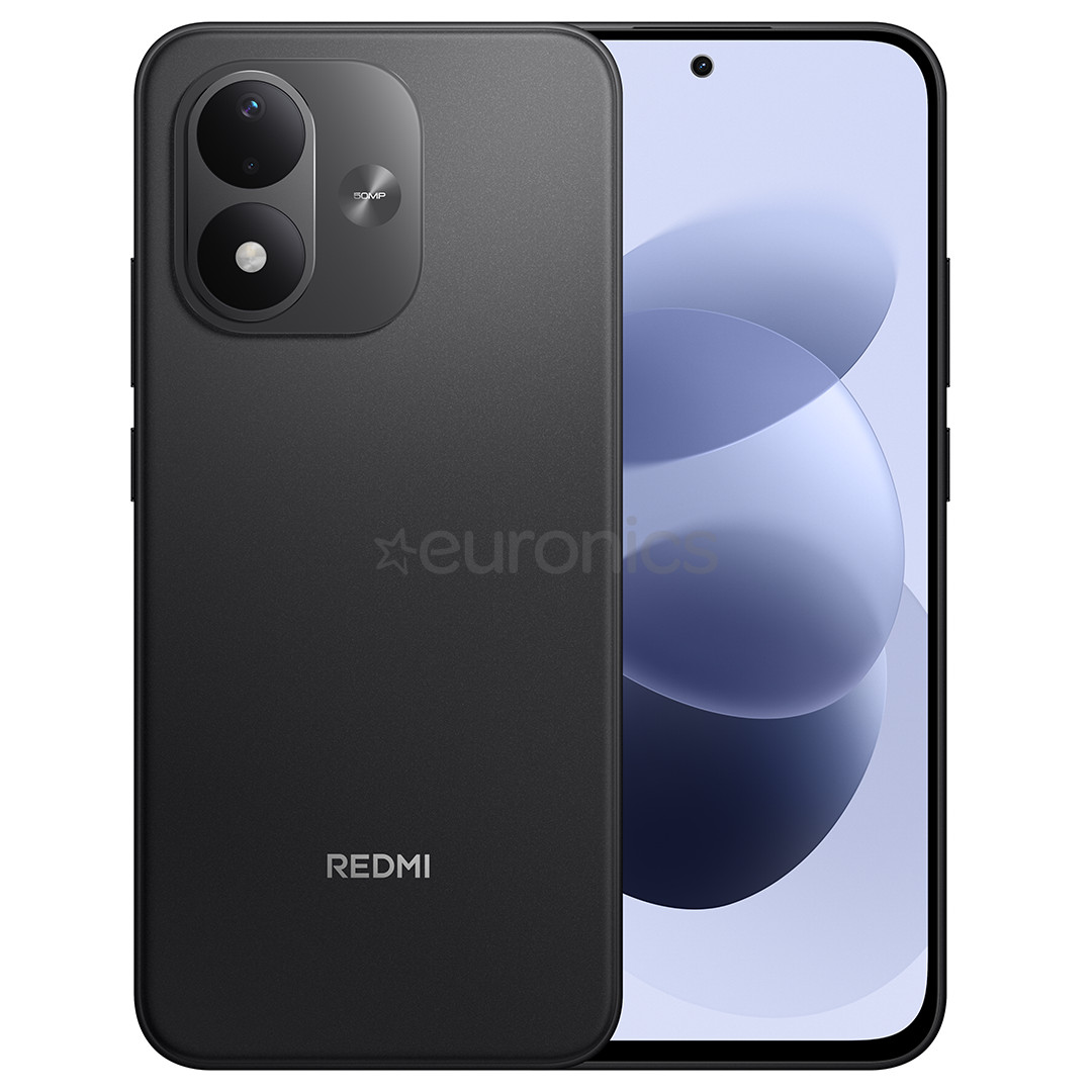 Xiaomi Redmi Note 17, 4 GB, 128 GB, must - Nutitelefon