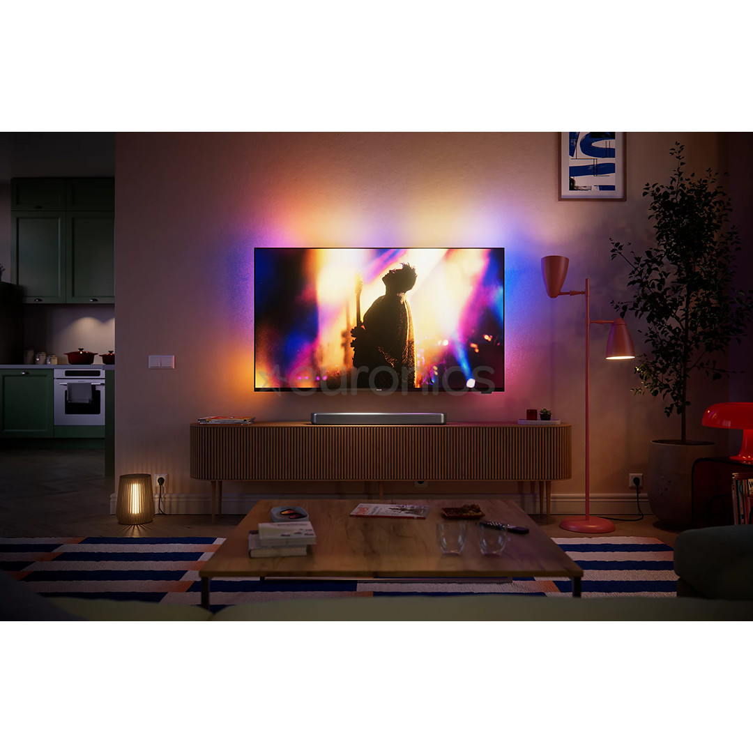 Philips TAB5201, 2.0, black - Soundbar