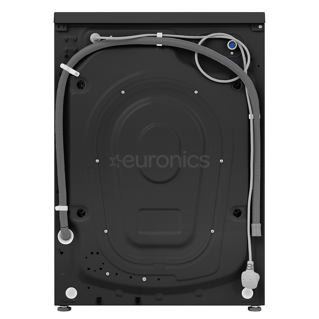 Hisense, 12 kg / 8 kg, depth 59.5 cm, 1400 rpm, black - Washer-Dryer Combo