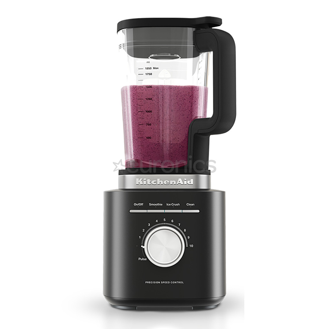 KitchenAid Pure Power, 1200 W, matte black - Blender