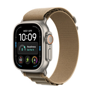 Apple Watch Ultra 4, 49 mm, Alpine Loop, L, titaan / helepruun - Nutikell MJAG4ET/A