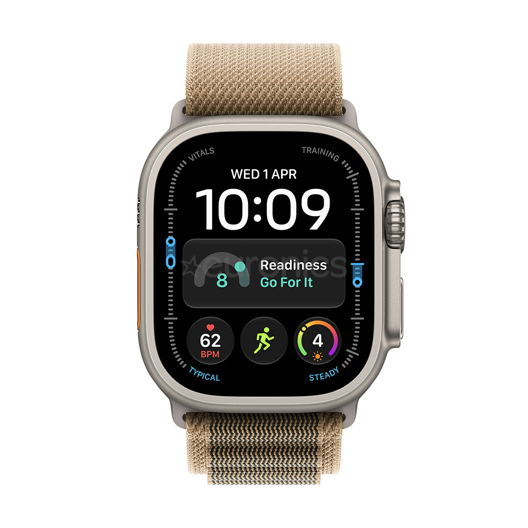 Apple Watch Ultra 4, 49 mm, Alpine Loop, L, natural / desert - Smartwatch