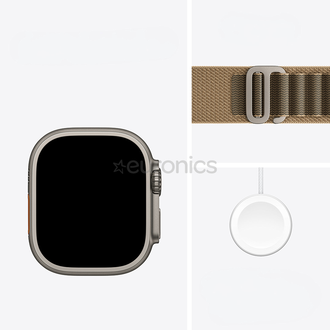 Apple Watch Ultra 4, 49 mm, Alpine Loop, L, natural / desert - Smartwatch