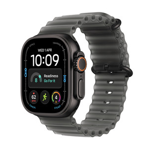 Apple Watch Ultra 4, 49 mm, Ocean Band, must titaan / must - Nutikell MJAY4ET/A