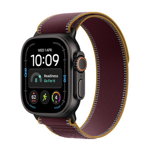 Apple Watch Ultra 4, 49 mm, Trail Loop, S/M, must titaan / pruun - Nutikell MJC34ET/A