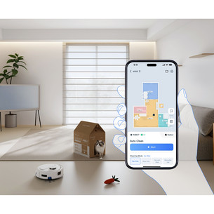 Ecovacs Deebot mini 2, wet & dry, white - Robot vacuum cleaner