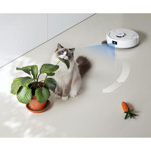 Ecovacs Deebot mini 2, wet & dry, white - Robot vacuum cleaner