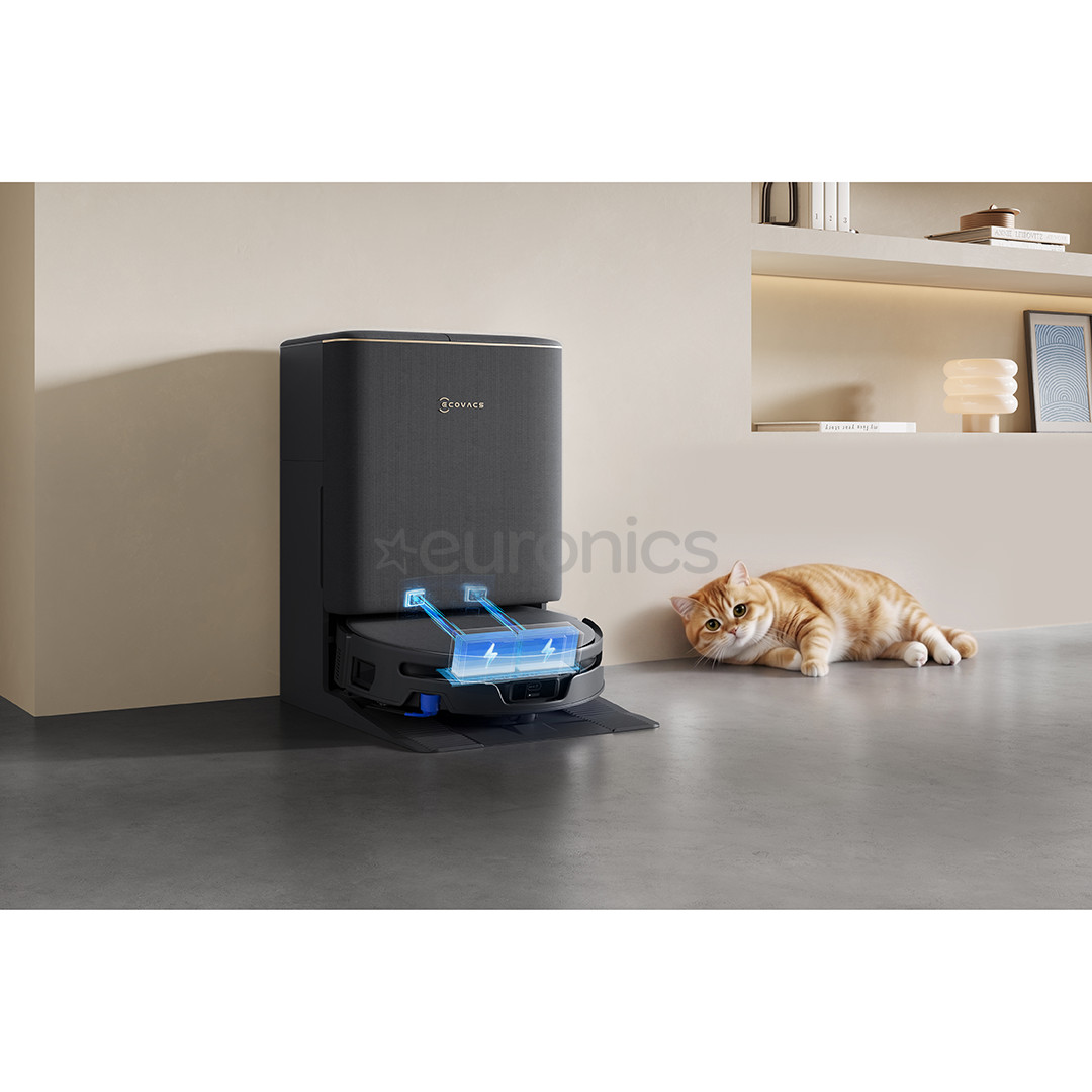 Ecovacs Deebot T90S Pro Omni, wet & dry, black - Robot vacuum cleaner