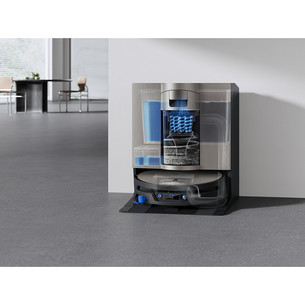 Ecovacs Deebot X12S OmniCyclone, märg- ja kuivpuhastus, hall - Robottolmuimeja