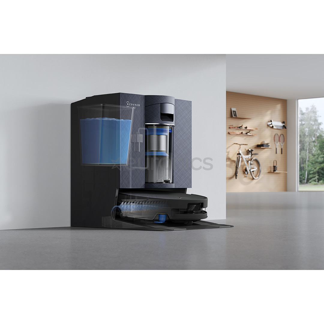 Ecovacs Deebot  X11S OmniCyclone, care kit, wet & dry, black - Robot vacuum cleaner