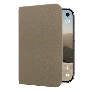 Apple iPhone Duo Folio with Kickstand, taupe - Case