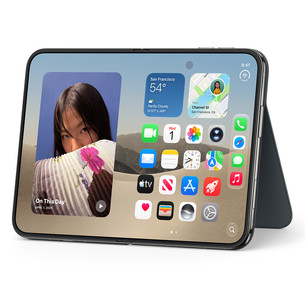 Apple iPhone Duo Folio with Kickstand, navy blue - Case