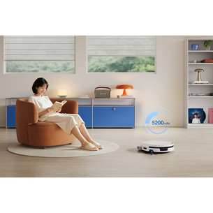 Ecovacs Deebot T90 Max Omni, сухая и влажная уборка, белый - Робот-пылесос
