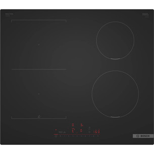 Bosch Series 6, ширина 59,2 см, без рамы, черный - Интегрируемая индукционная варочная панель с вытяжкой PVS61AHC1E