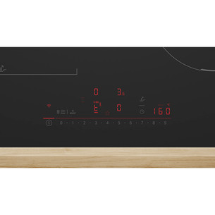 Bosch Series 6, ширина 59,2 см, без рамы, черный - Интегрируемая индукционная варочная панель с вытяжкой