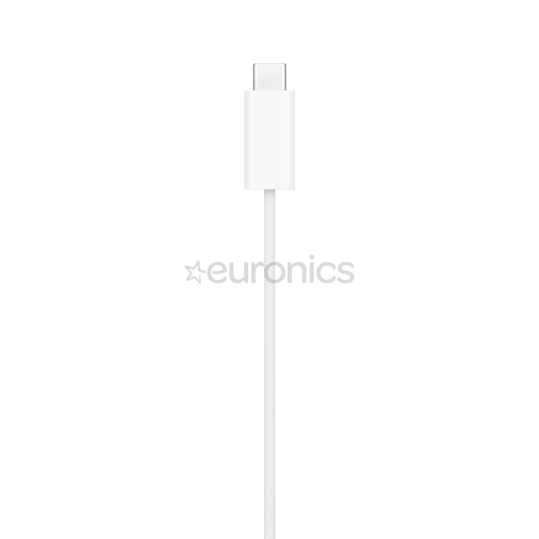 Apple Watch Magnetic Fast Charger, USB-C, 1 m, valge - Laadimisadapter