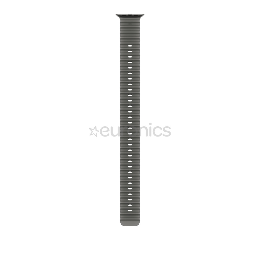 Apple Ocean Band Extension, 49 mm, must titaan / läbipaistev must - Kellarihma pikendus