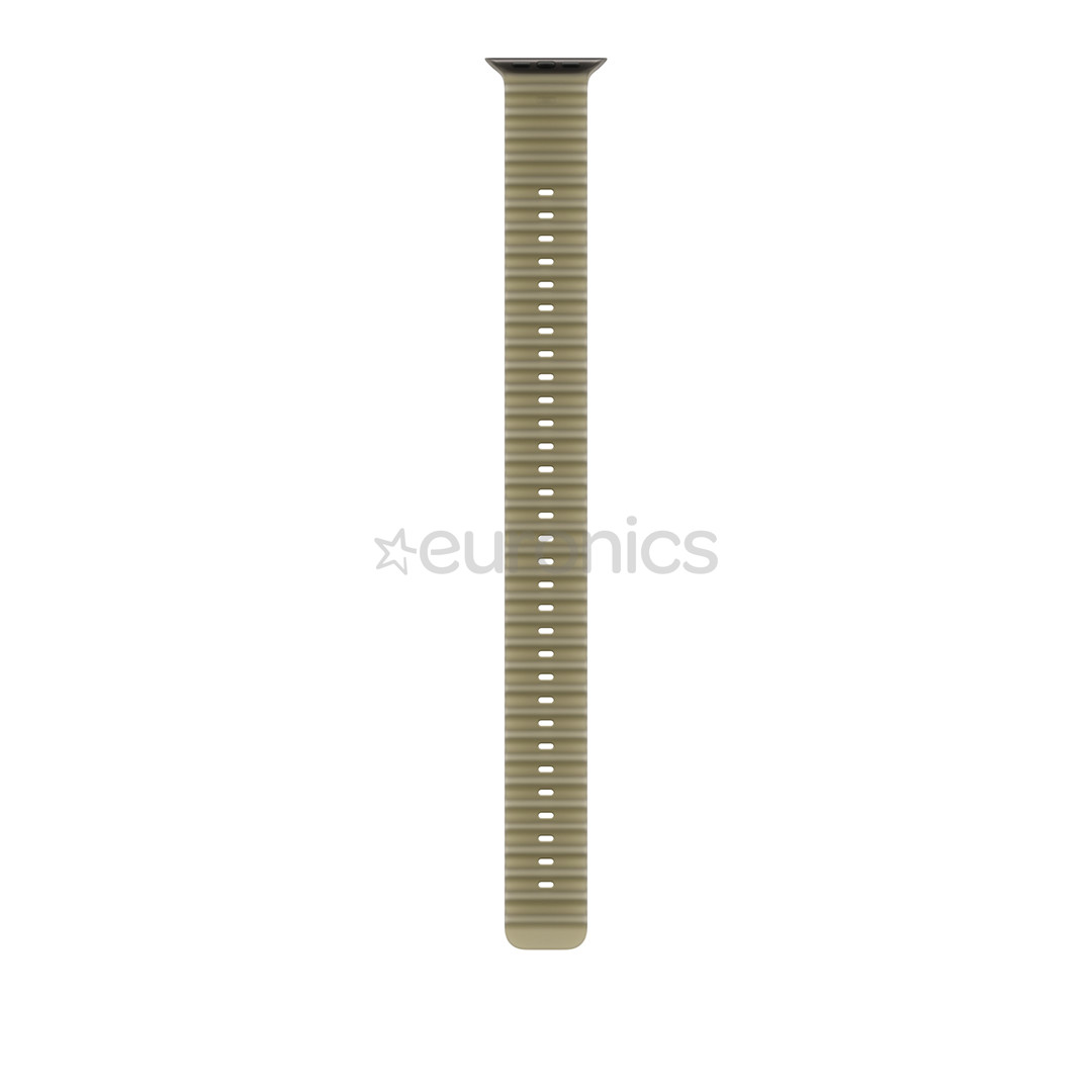 Apple Ocean Band Extension, 49 mm, must titaan / läbipaistev roheline - Kellarihma pikendus
