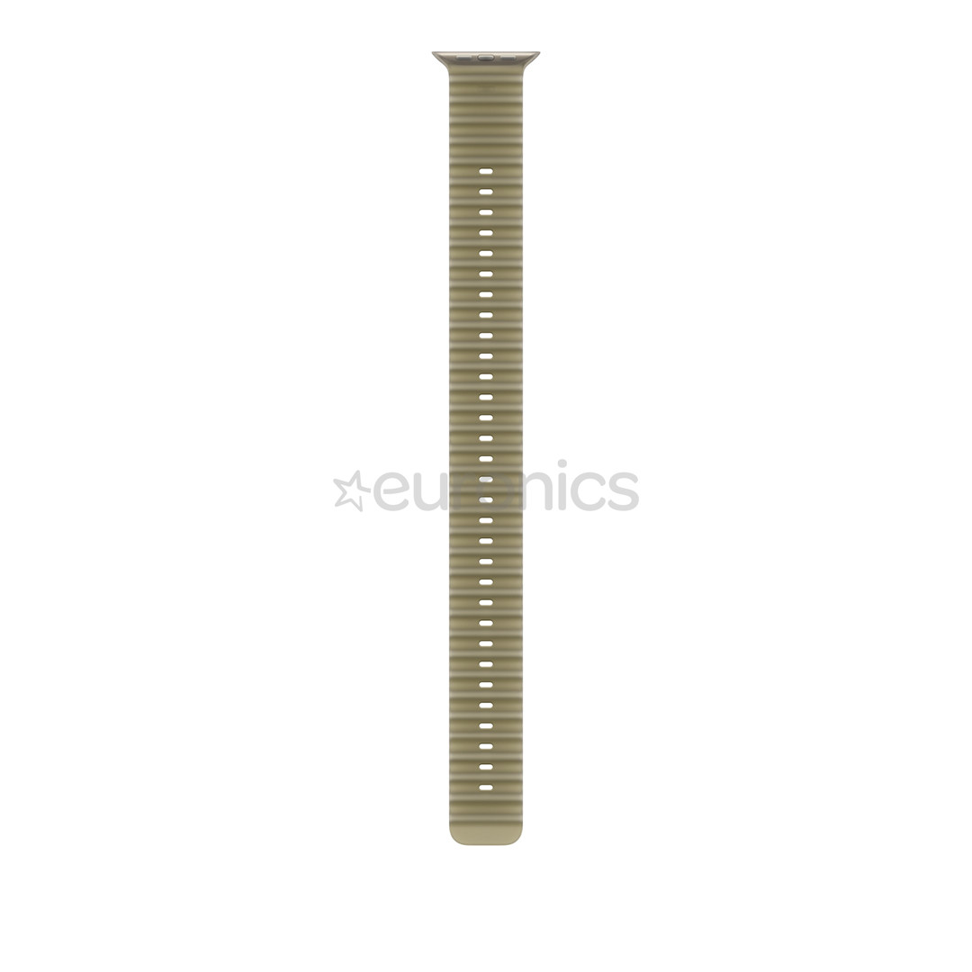 Apple Ocean Band Extension, 49 mm, titaan / läbipaistev roheline - Kellarihma pikendus