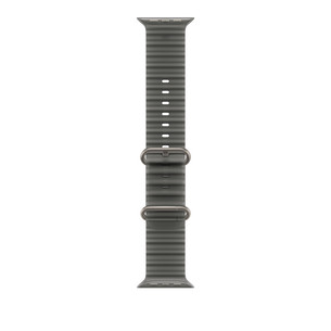 Apple Ocean Band, 49 mm, titaan / must - Kellarihm MK7P4ZM/A