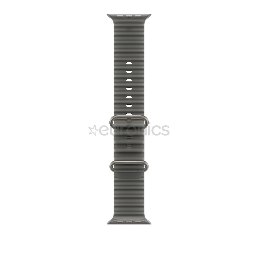 Apple Ocean Band, 49 mm, titaan / must - Kellarihm