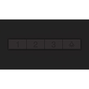 Bosch, Series 2, 399 m³/h, width 59.8 cm, matte black - Cooker hood