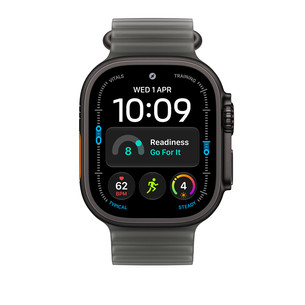 Apple Ocean Band, 49 mm, must titaan / läbipaistev must - Kellarihm