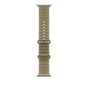 Apple Ocean Band, 49 mm, titaan / läbipaistev roheline - Kellarihm MK7M4ZM/A